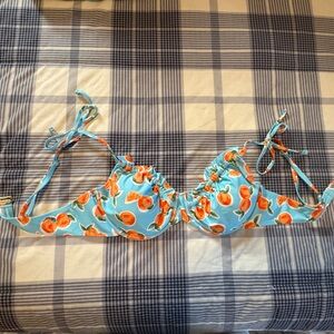 Wild Fable Blue and Orange Bikini Top and bottom
